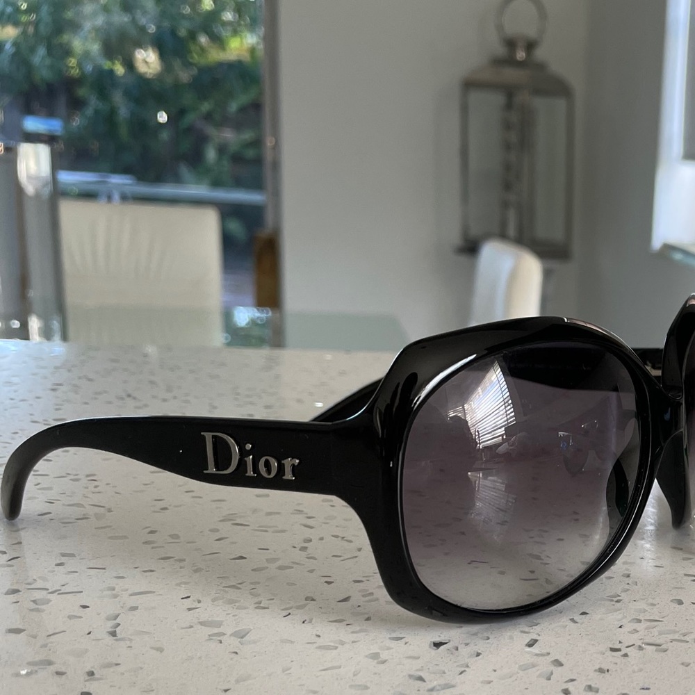 Black Christian Dior Sunglasses